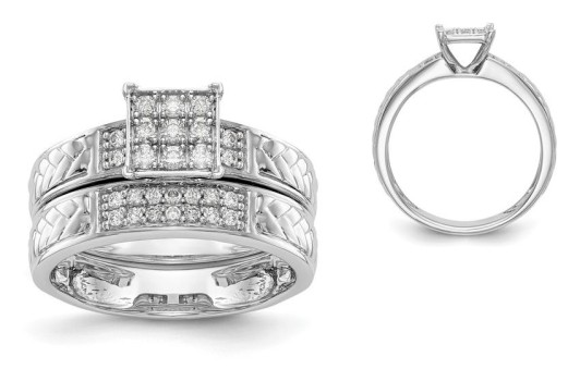 New Generations  Diamond Bridal Set